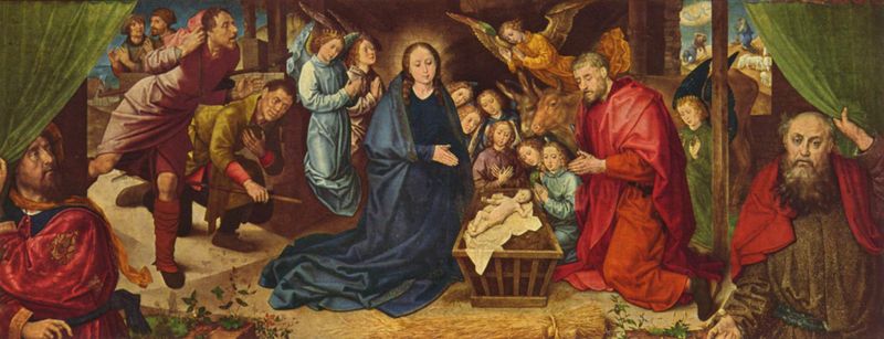 Nativité, Hugo van der Goes