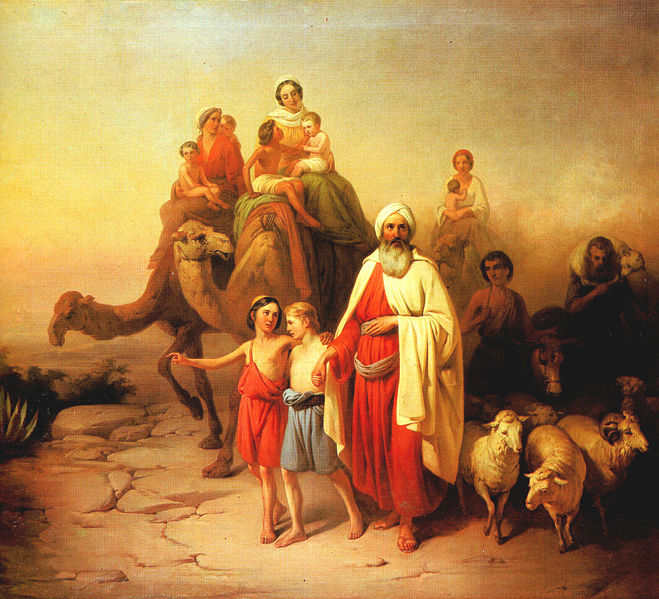 Jozsef Molnar, Voyage d'Abraham d'Ur en Canaan