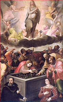 Assomption de la Vierge par le Caravage